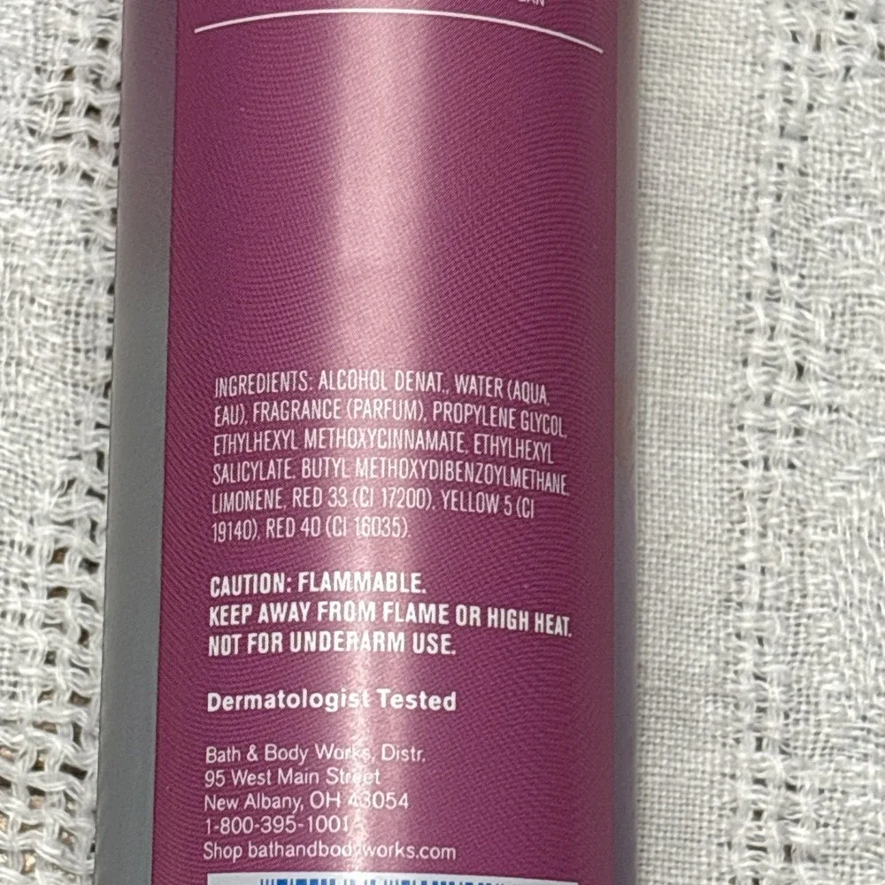 Bath & Body Works bath body